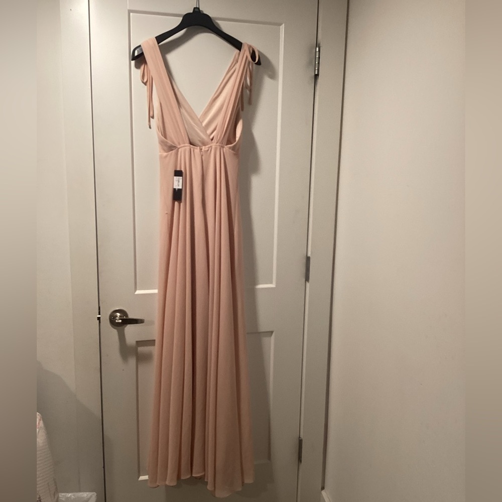 NWT Lulus Dance the Night Away Size S Blush Dress - Picture 5 of 10